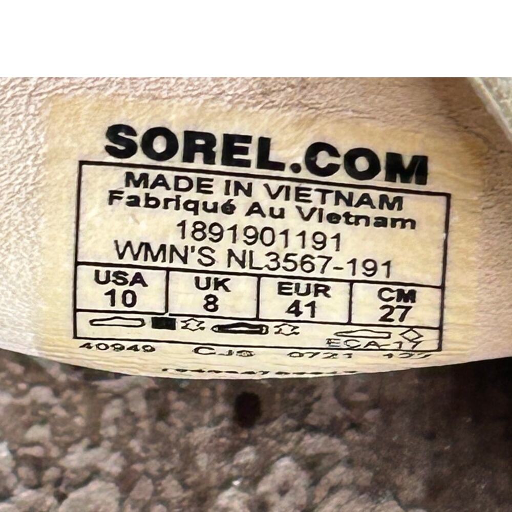 Sorel Women's Kinetic Sandal Size 10 Chalk, Eraser Pink Sporty Preppy - Picture 10 of 10